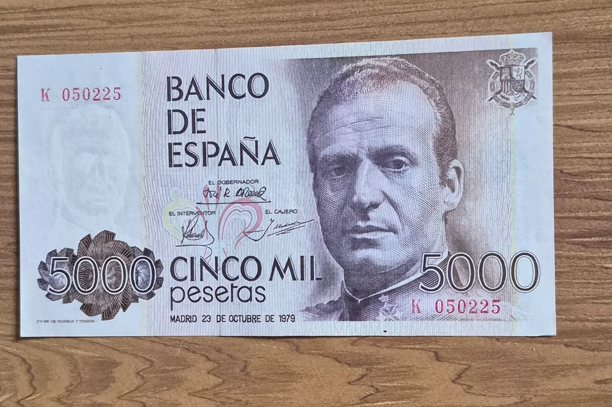 Pre Euro Spain Peseta Banknotes 1979 1980 series - Image 3