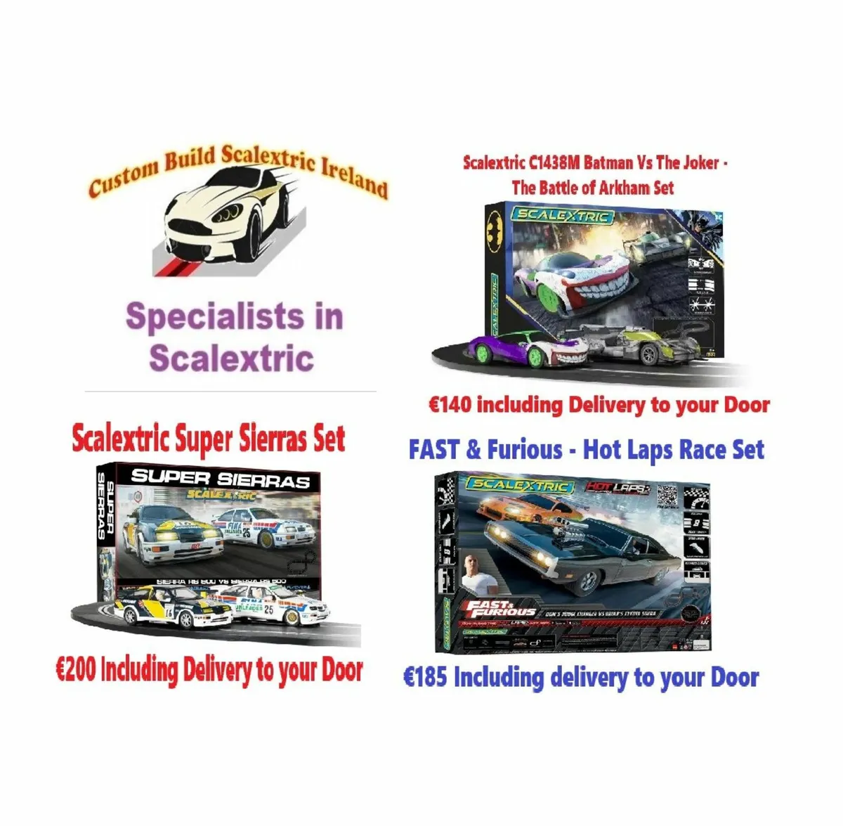 Various Scalextric Sets for sale. New or Used Sets - Image 2