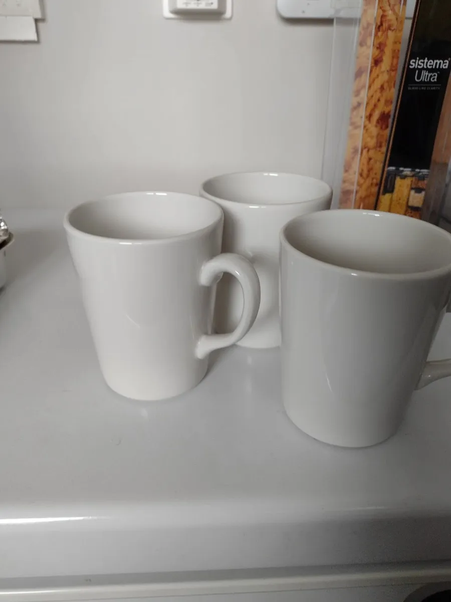 Box of large dinner plates/side plates - Image 2