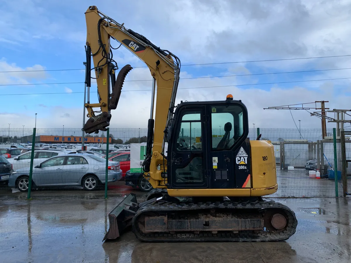 CATERPILLAR 308E EXCAVATOR FOR AUCTION - NAAS - Image 2