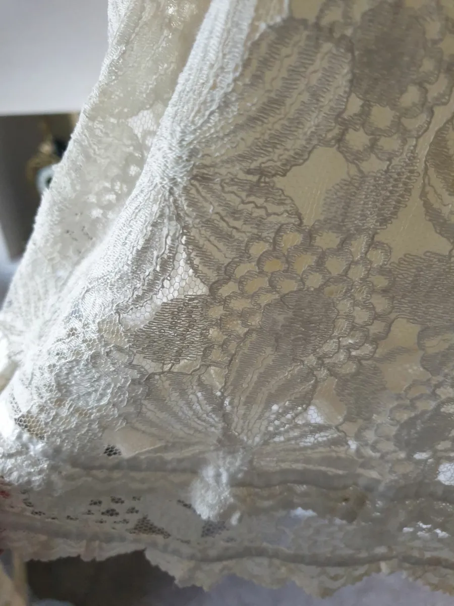 Antique Lace Christening / Baptism Gown - Image 3