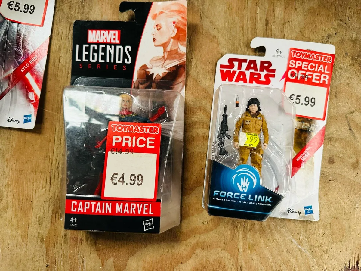 80 PIECES BRANDED STAR WARS - MARVEL TOYS ETC - Image 3