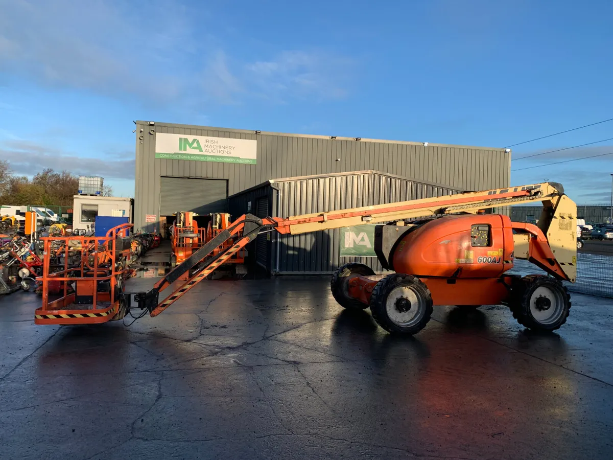 2012 JLG 600AJ DIESLE BOOM LIFT FOR AUCTION - Image 3