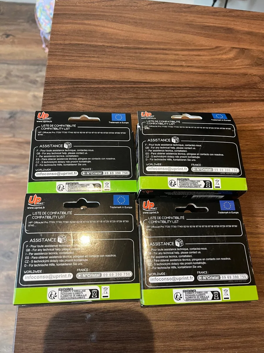 Set of Compatible Hp 953XL Colour ink cartridges - Image 2