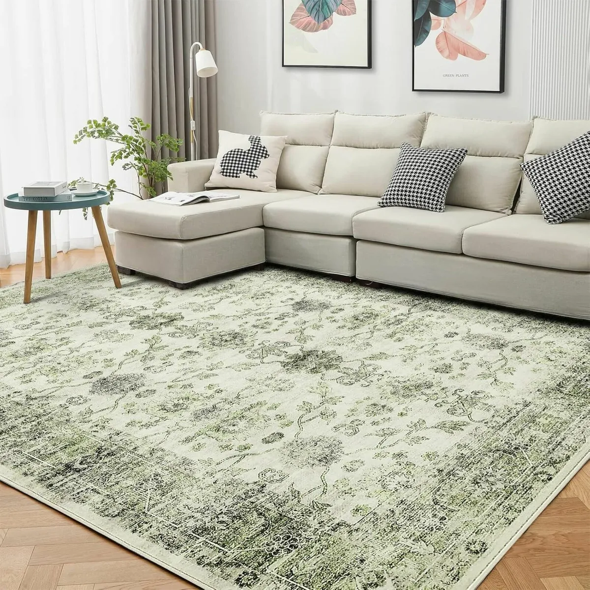 Rugs Living Room Large 160x230cm Machine Washable - Image 3