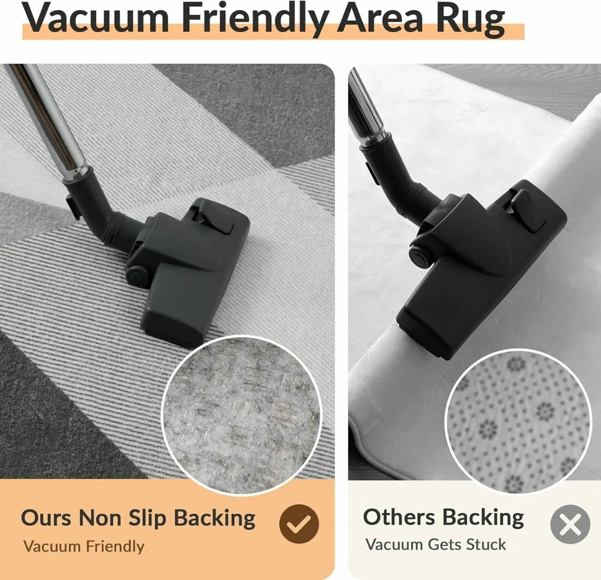 Rugs Living Room 120x180 cm Washable Rug with - Image 3