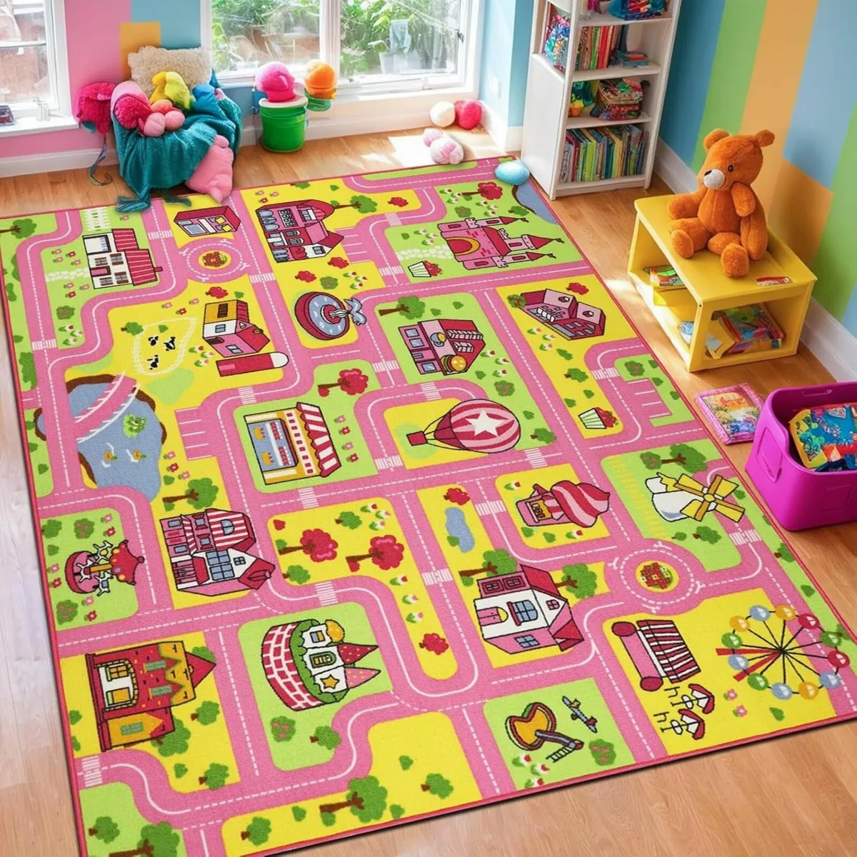 Kids Play Rug 150x200cm Large Size for Playroom - Image 1