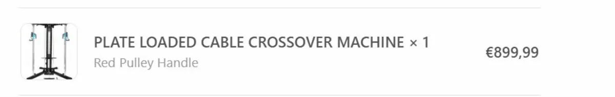 Plate Loaded Cable Crossover Machine - Image 2