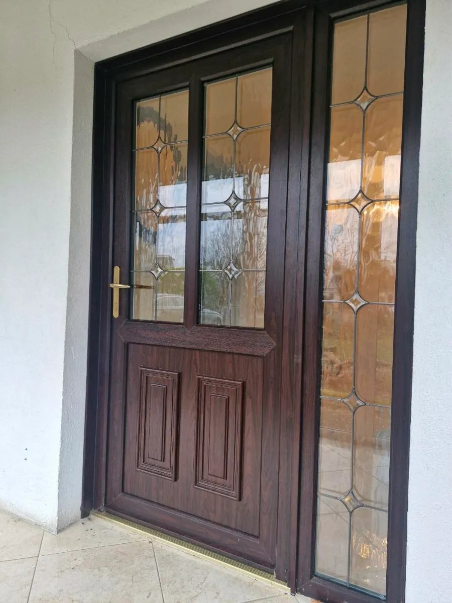 Exterior PVC Door - excellent condition - Image 1