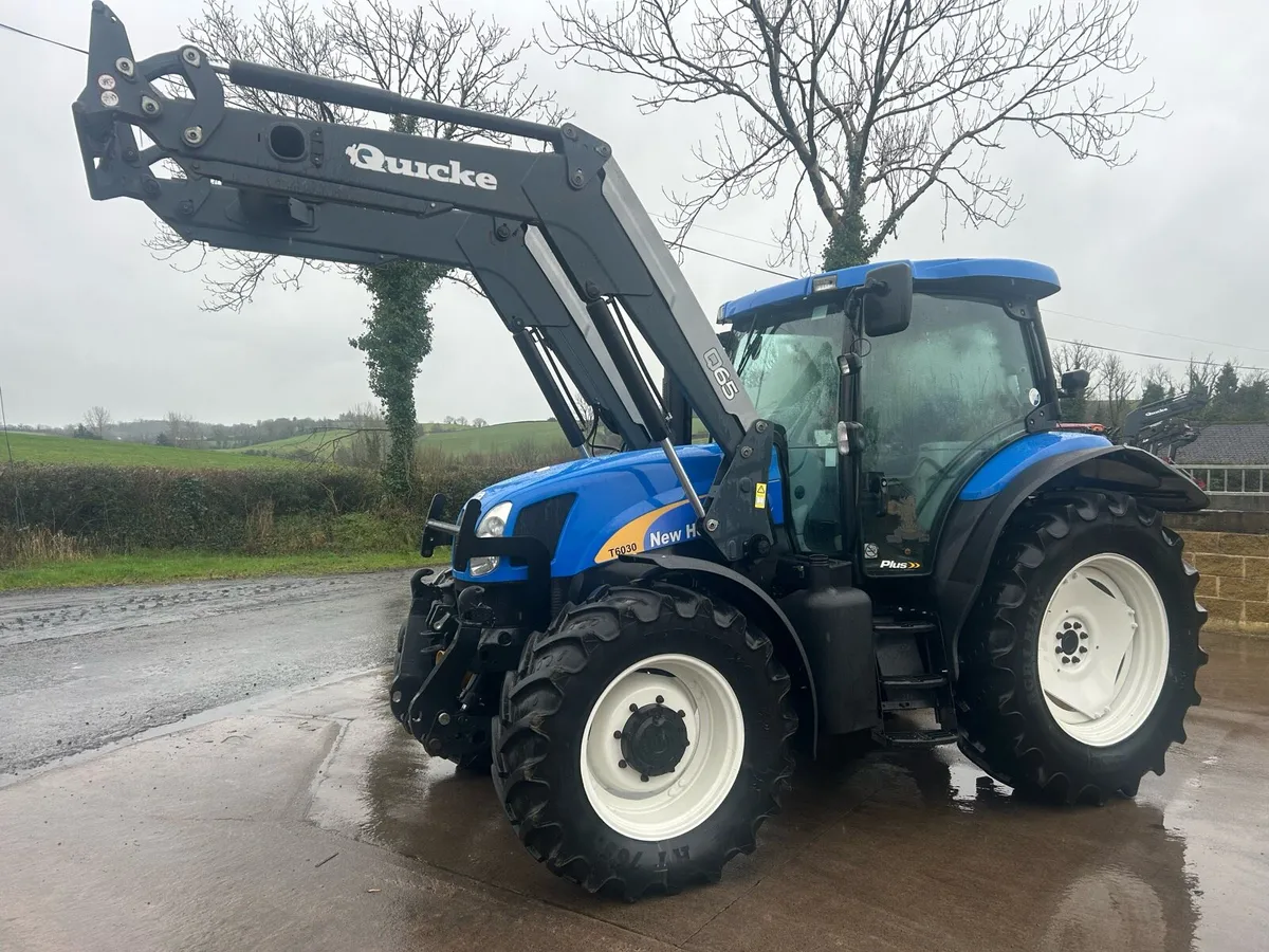 New holland T6030 + loader - Image 2