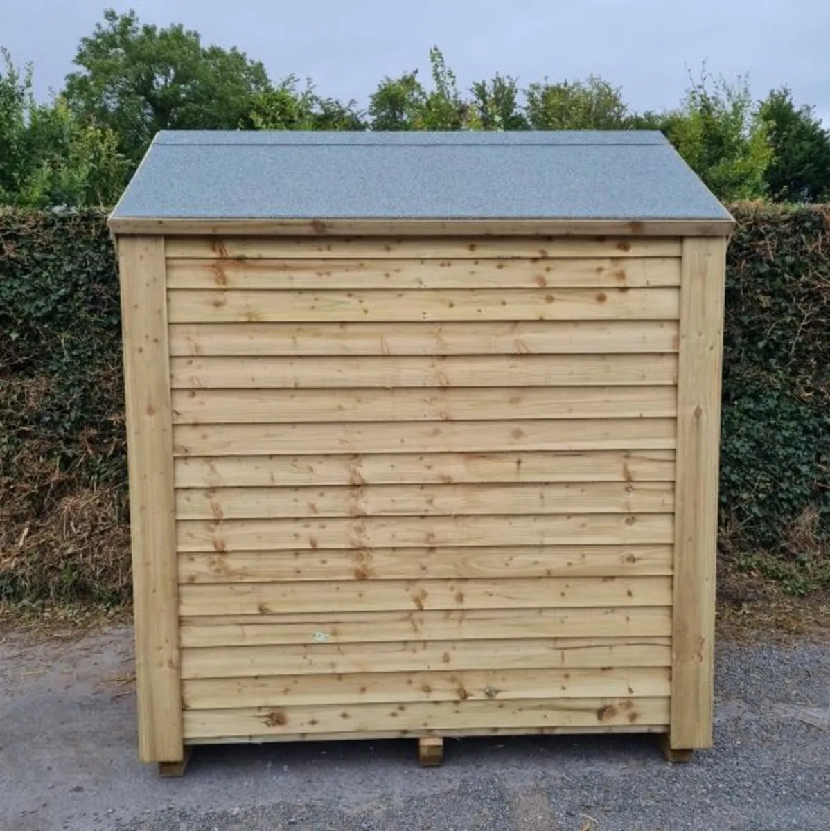 6' x 4' Economy Rustic Shed - Image 4