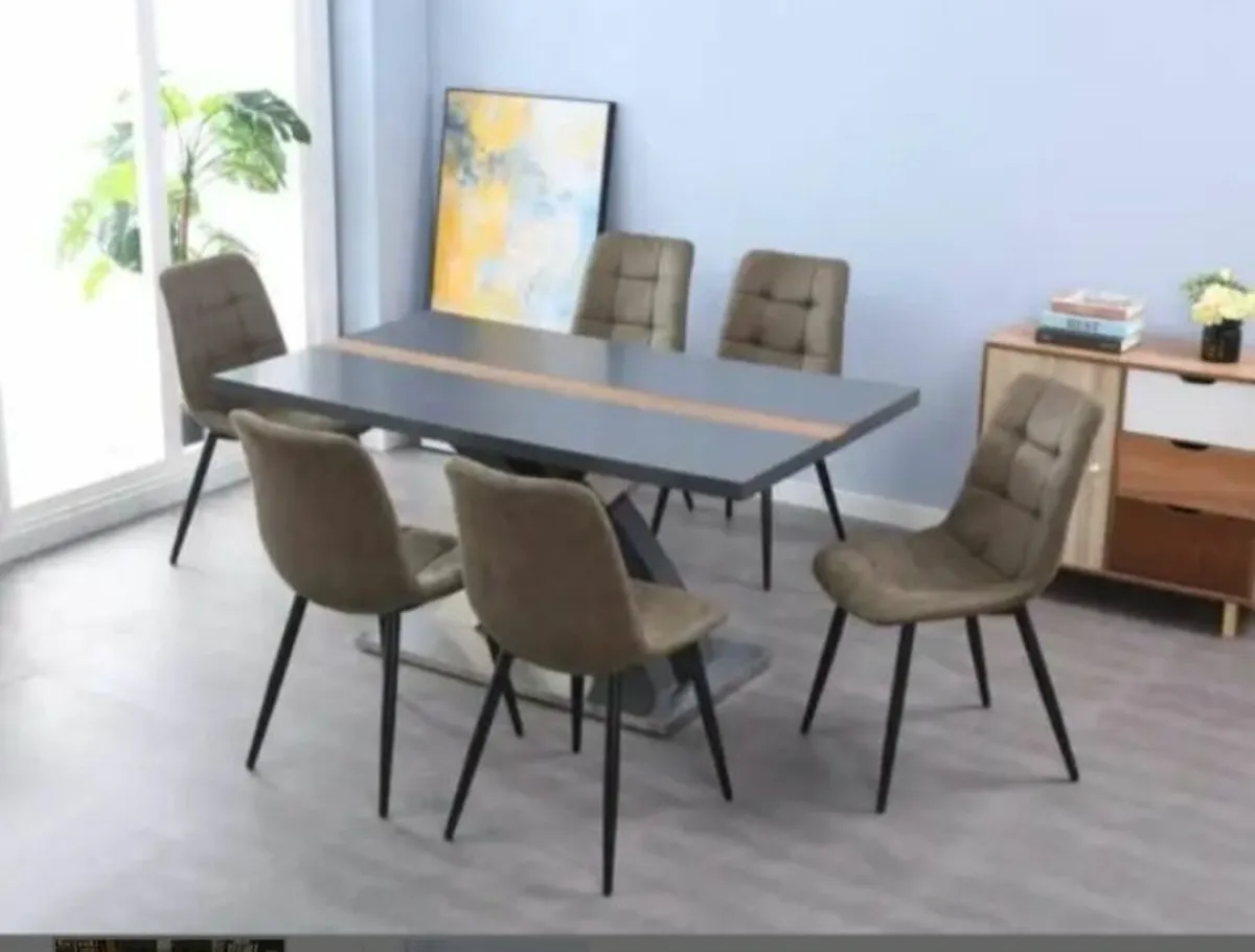 Detroit Dining Set.No deposit required ✨ - Image 2