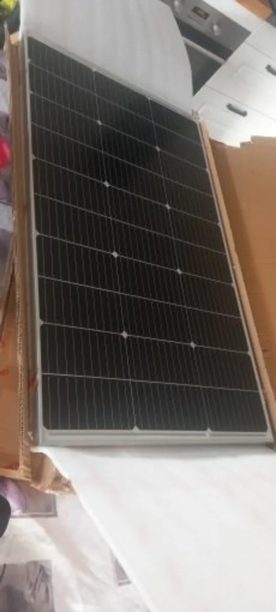 Camper van or boat 100W 12V Solar Panel - Image 2