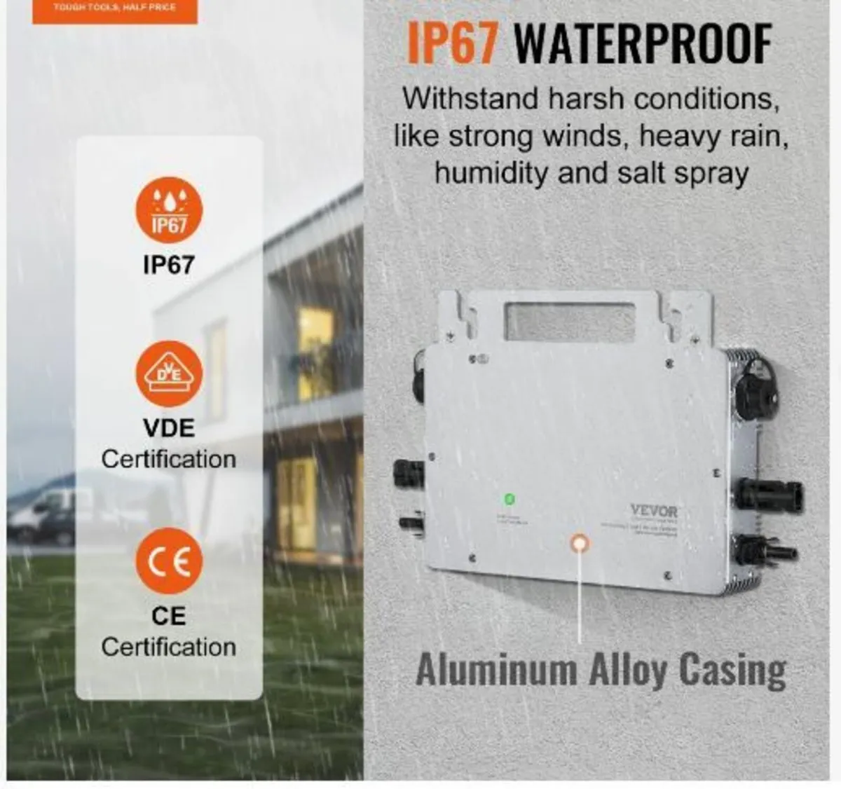 Solar Grid Tie Micro Inverter, 600W - Image 3