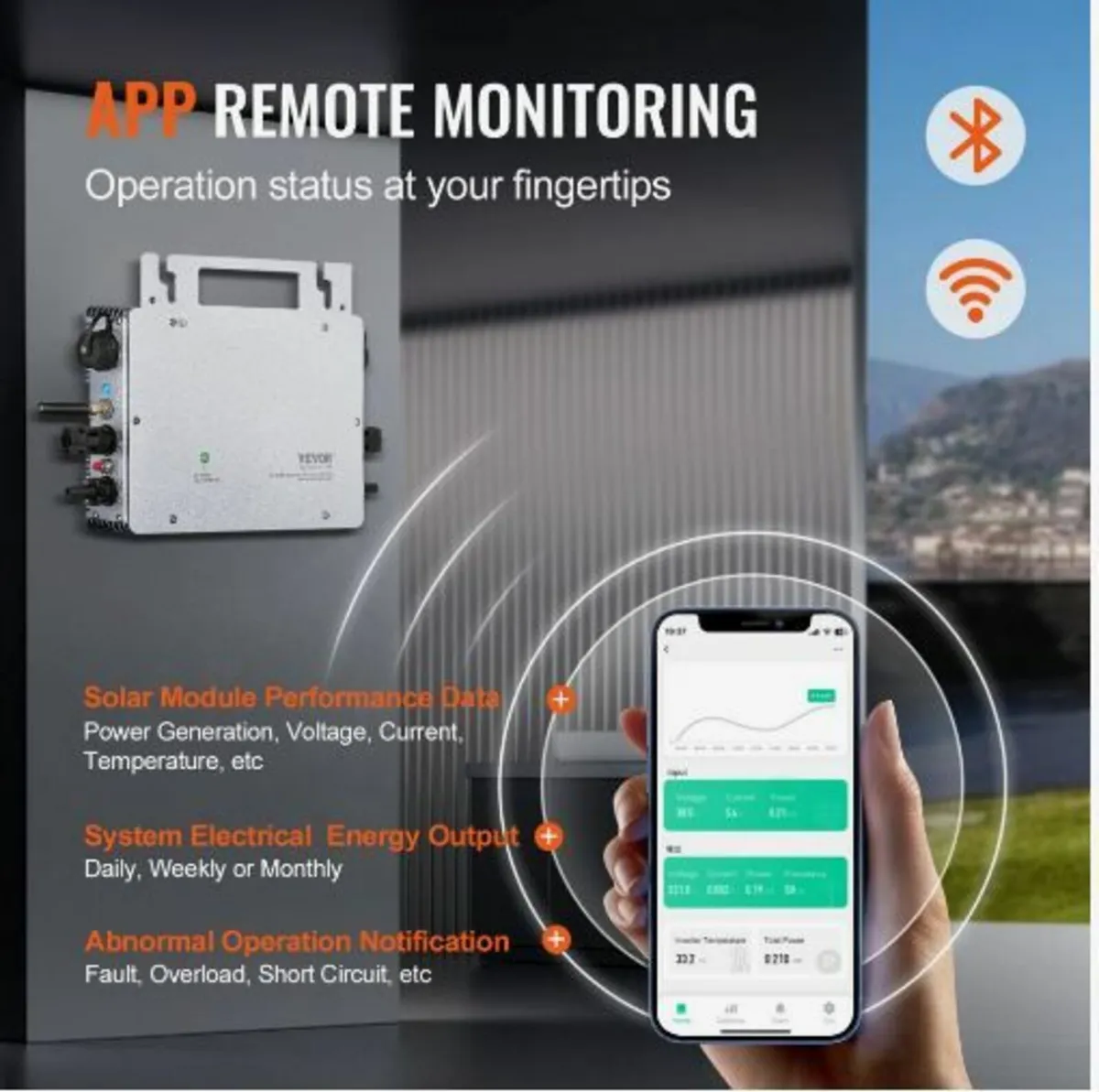 Solar Grid Tie Micro Inverter, 600W - Image 4