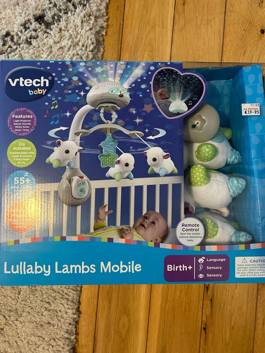 Lullaby Lambs Mobile for cot