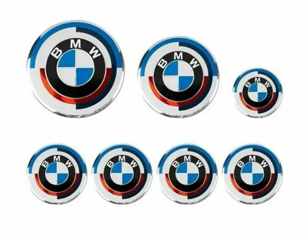 Full set of BMW caps/badges - FREE POST - Image 1