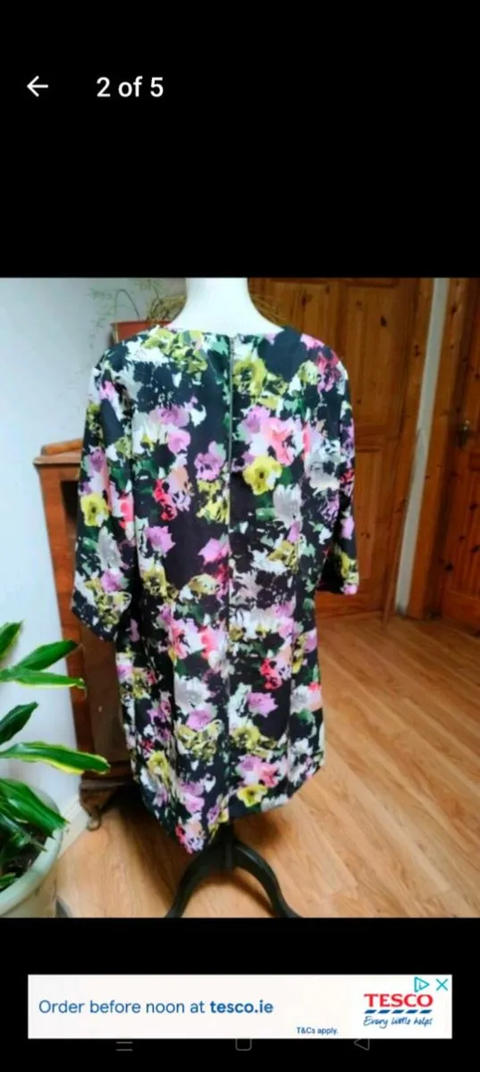 Ladies F&F Dress, never worn, good heavy material, - Image 2
