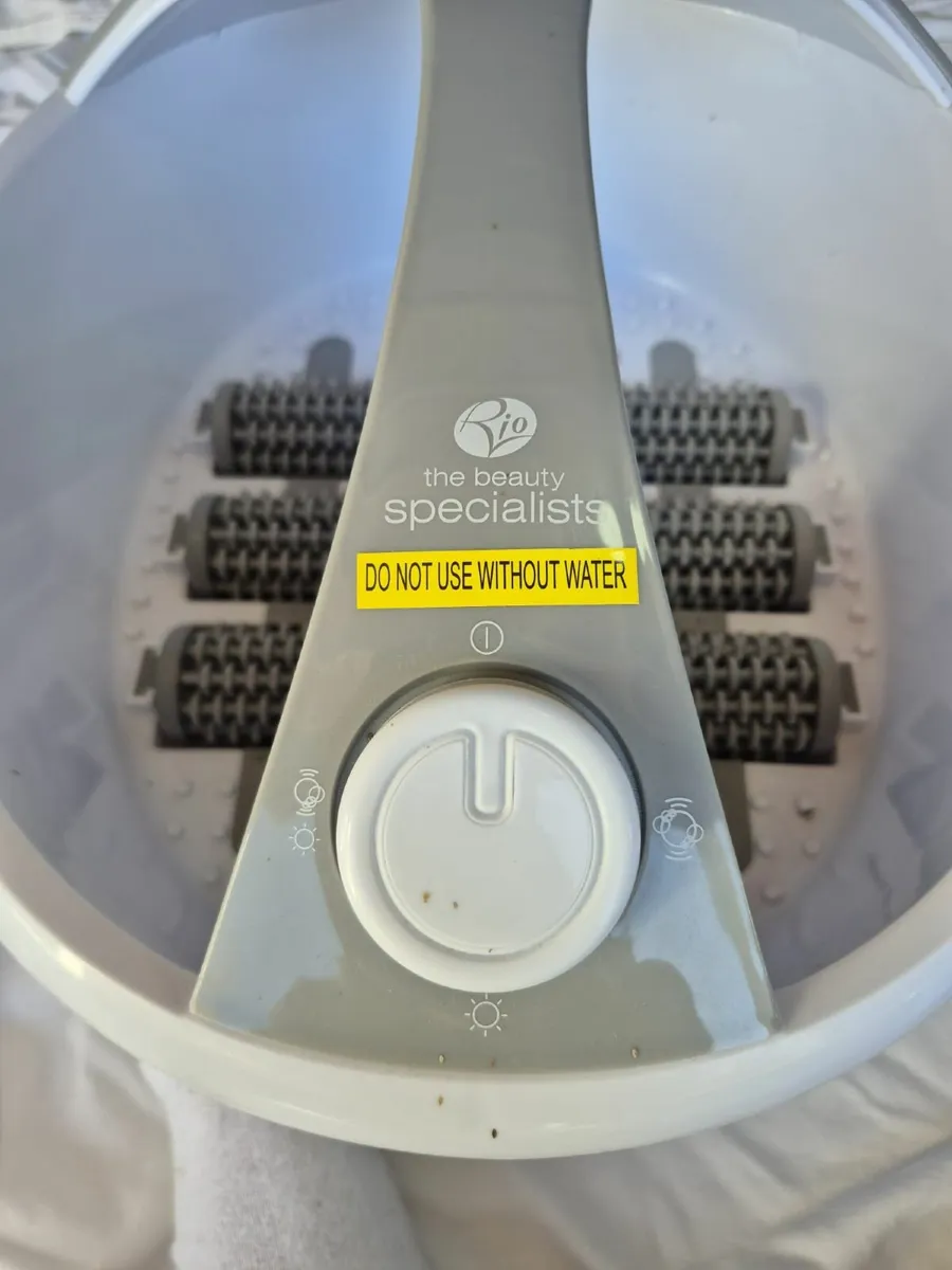 Rio foot spa bath and massager - Image 3