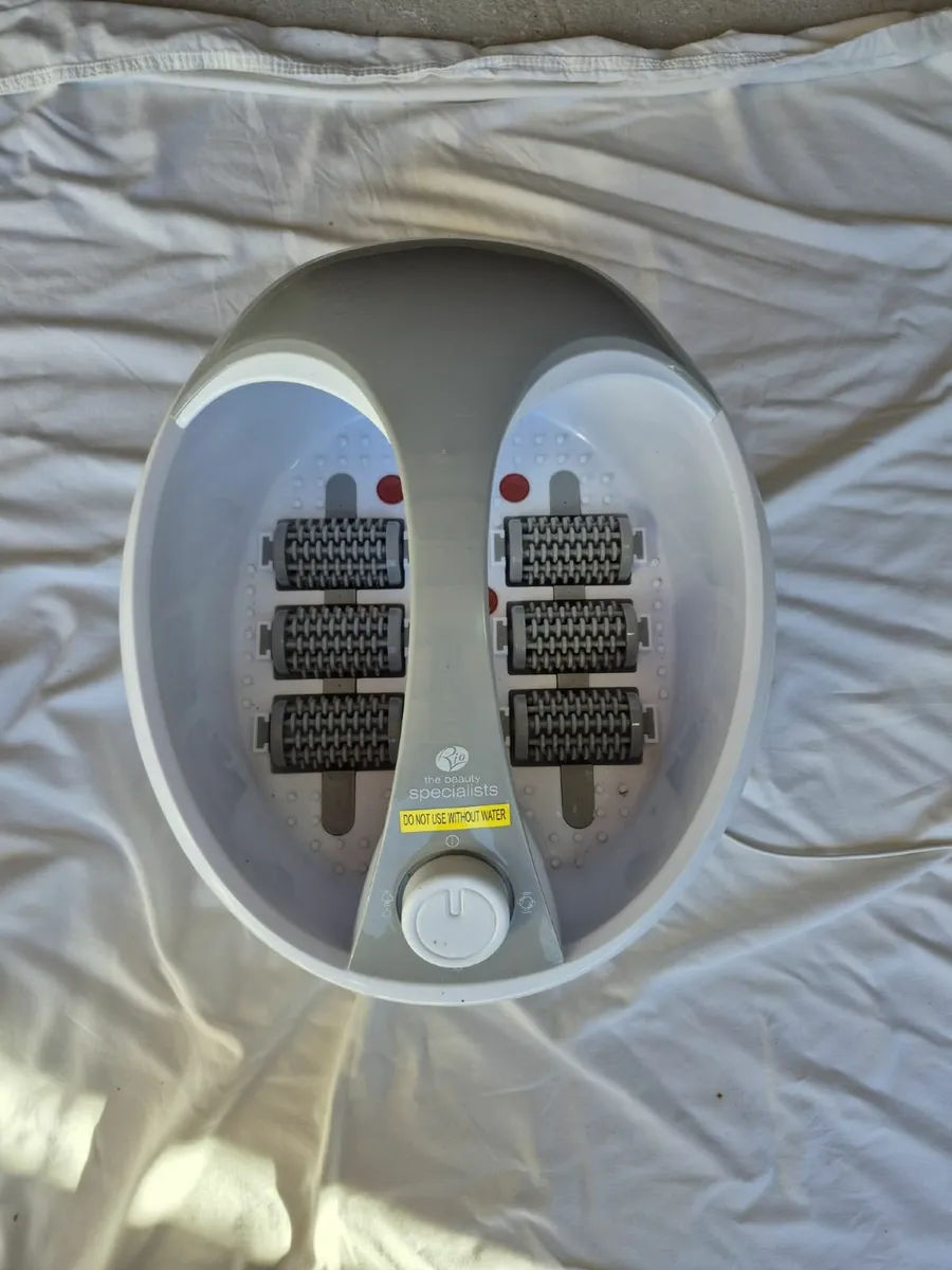 Rio foot spa bath and massager - Image 1