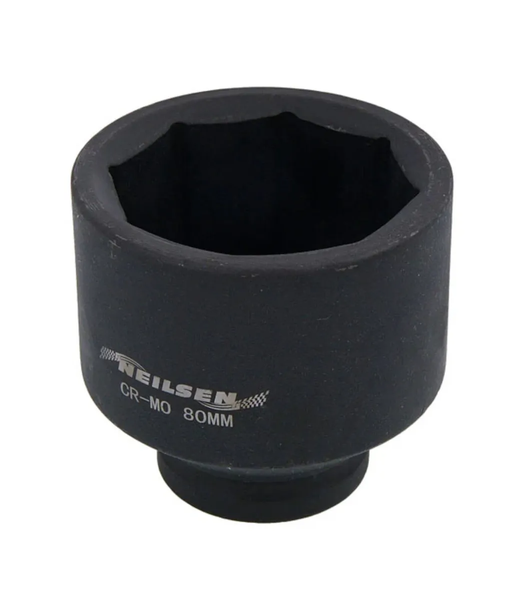 1IN DR HUB NUT SOCKET FOR SCANIA - 80MM - Image 1