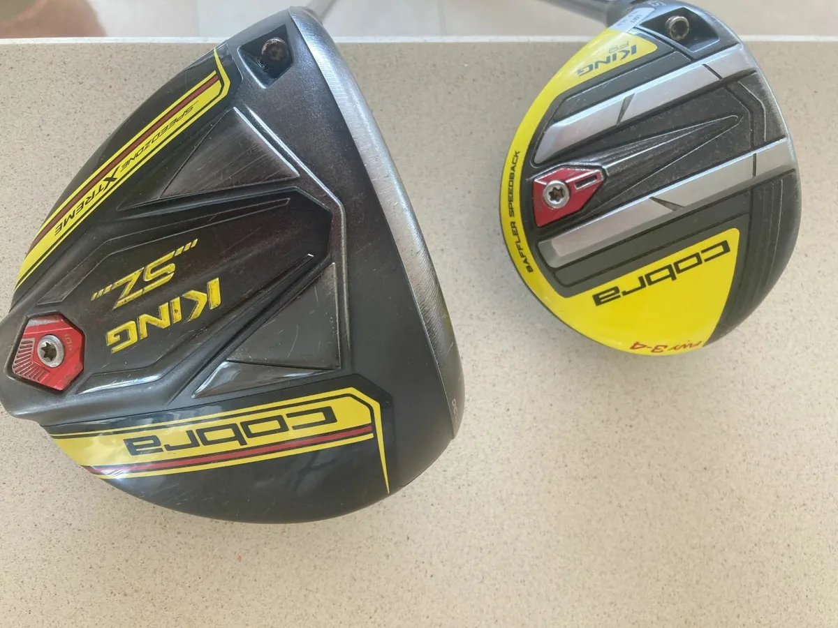 Left handed driver and 3 wood - Image 1