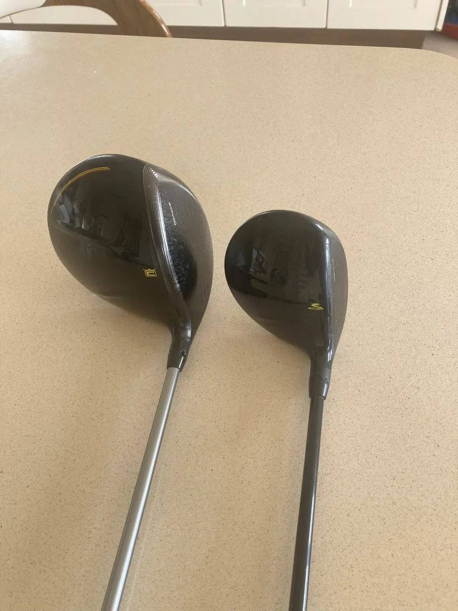 Left handed driver and 3 wood - Image 2