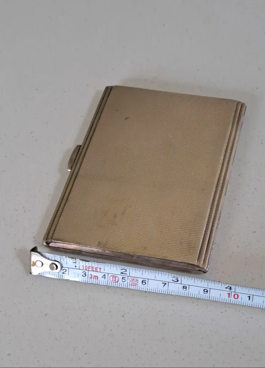 Sterling Silver Cigarette Case - Image 4
