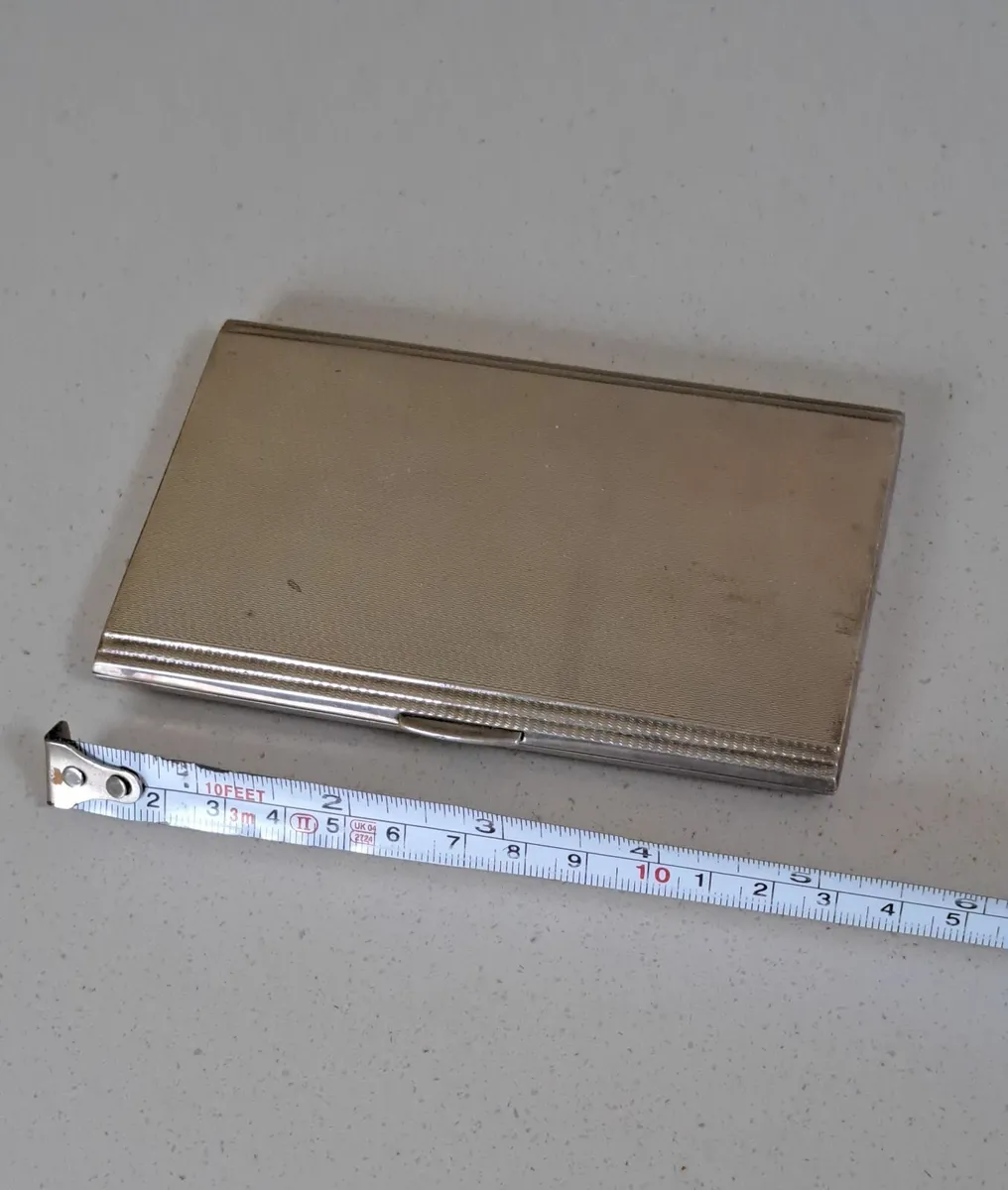 Sterling Silver Cigarette Case - Image 3