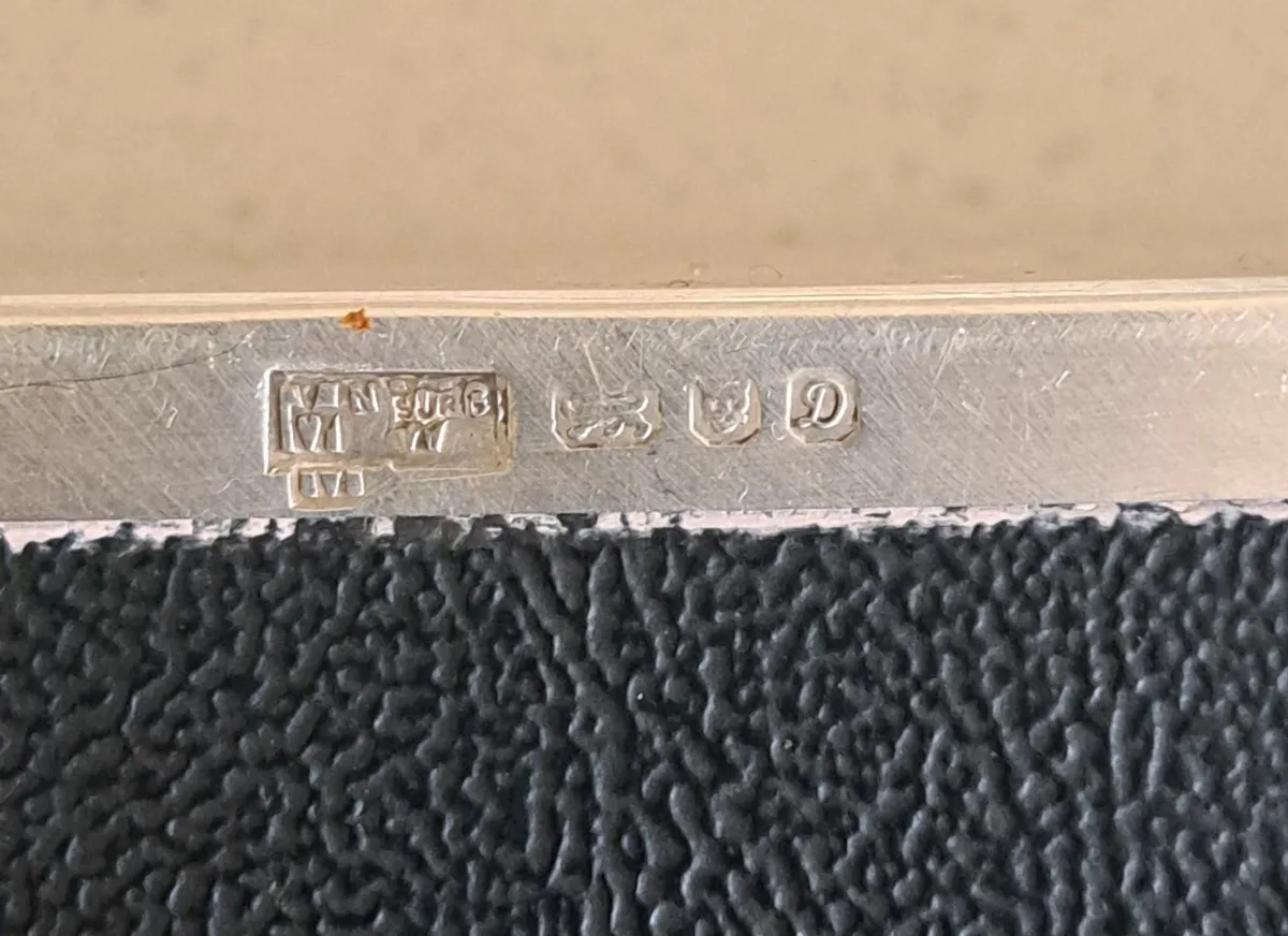 Sterling Silver Cigarette Box - Image 2