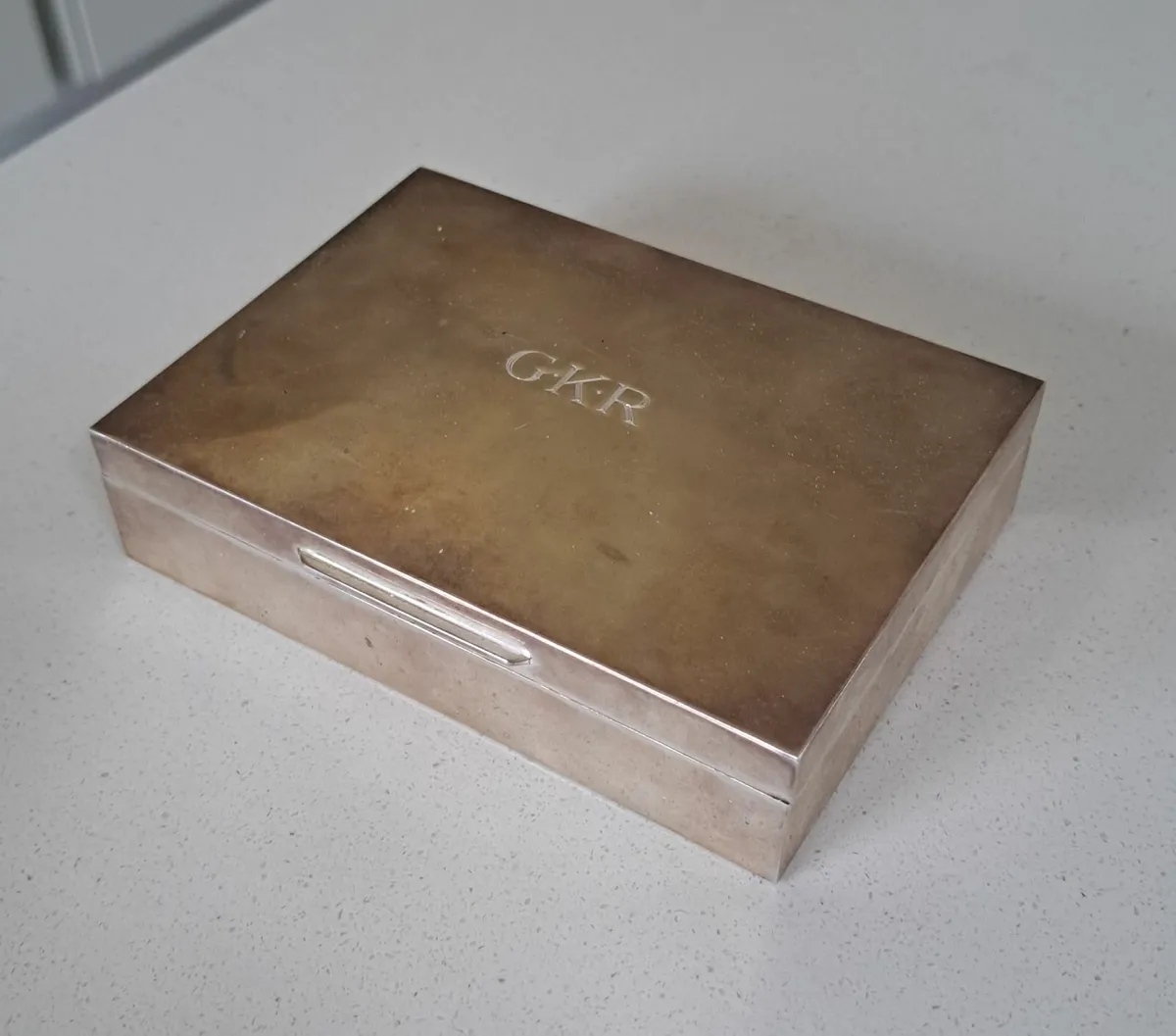 Sterling Silver Cigarette Box - Image 3