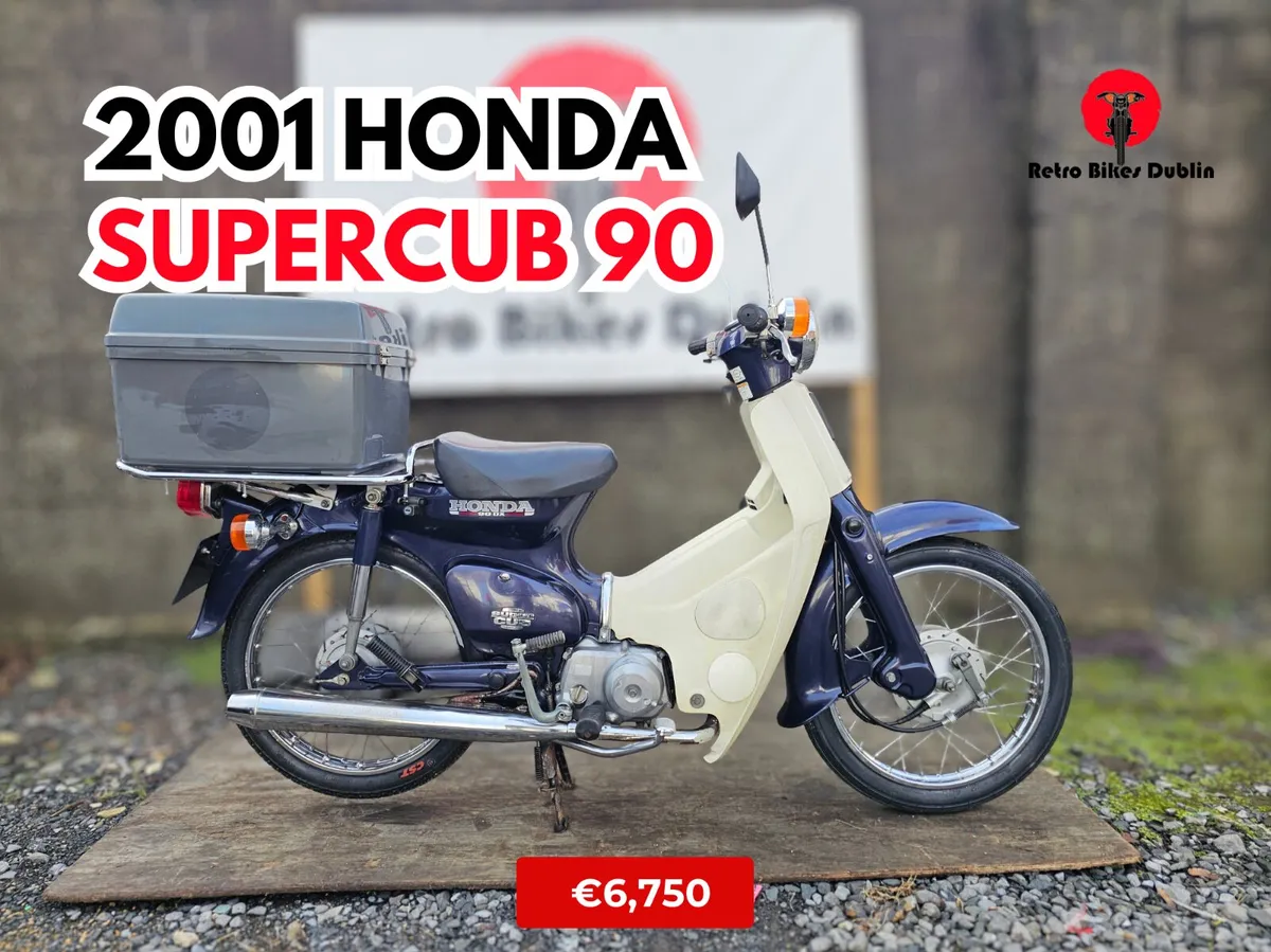 2001 Honda Supercub 90 - Image 1