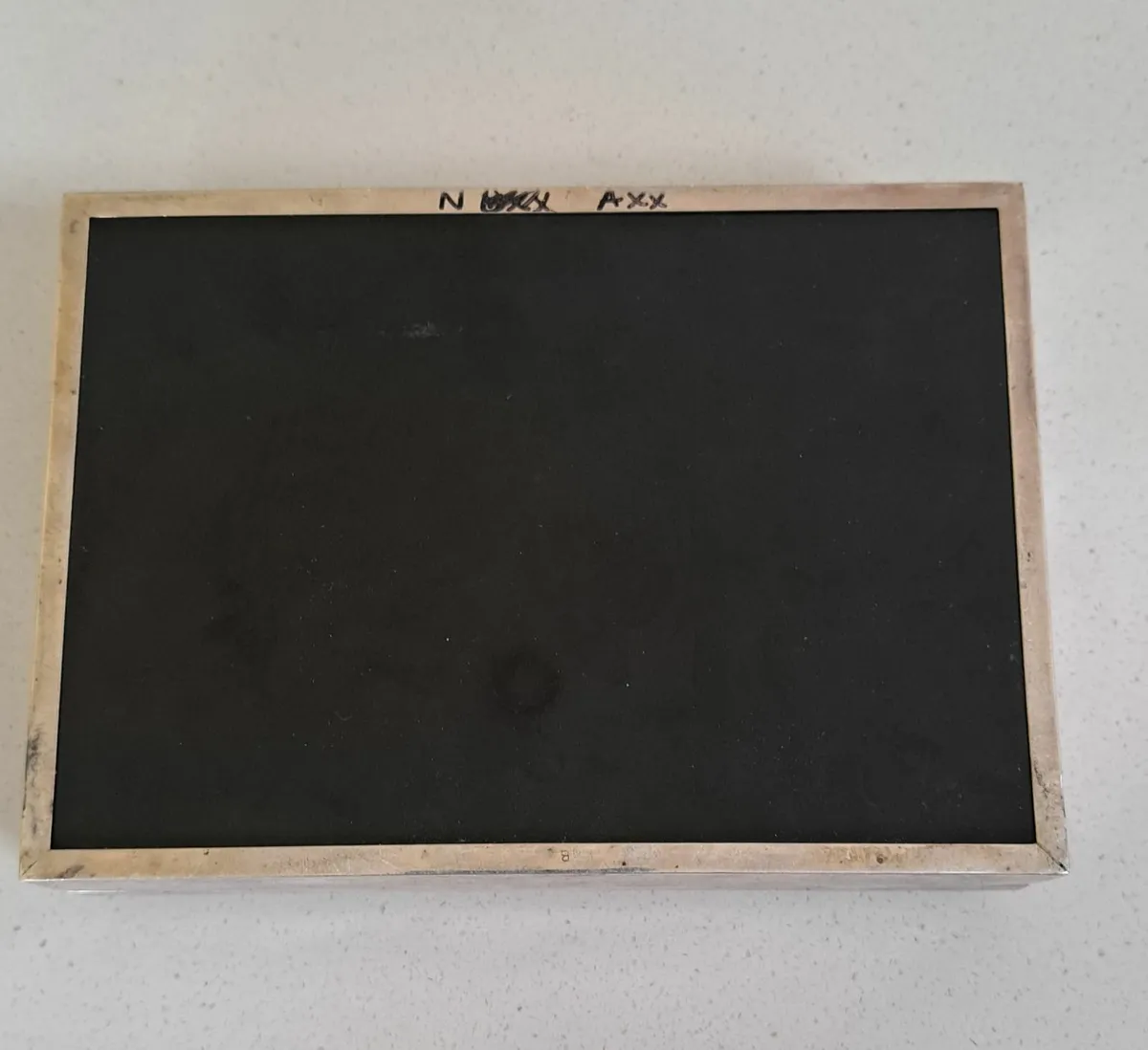 Sterling Silver Cigarette Box - large - Image 2