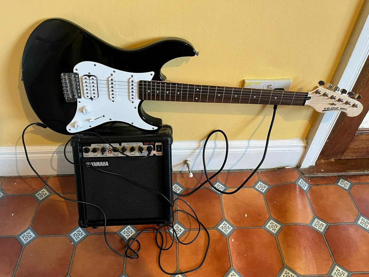 Starter Electric Guitar with Amplifier - Image 3