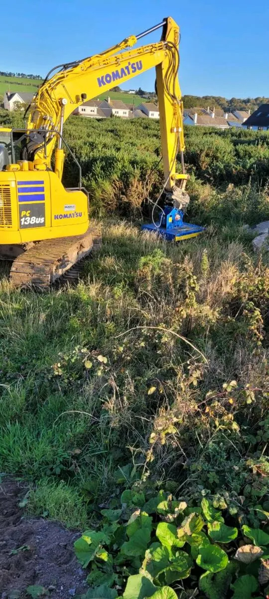 Flail and digger hire - Image 1