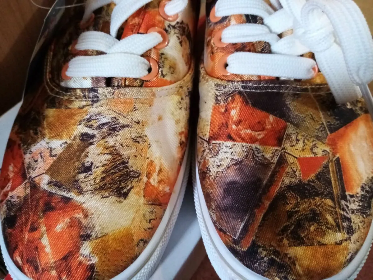 Lee Cooper canvas ladies girls shoes 4 37 new box - Image 4