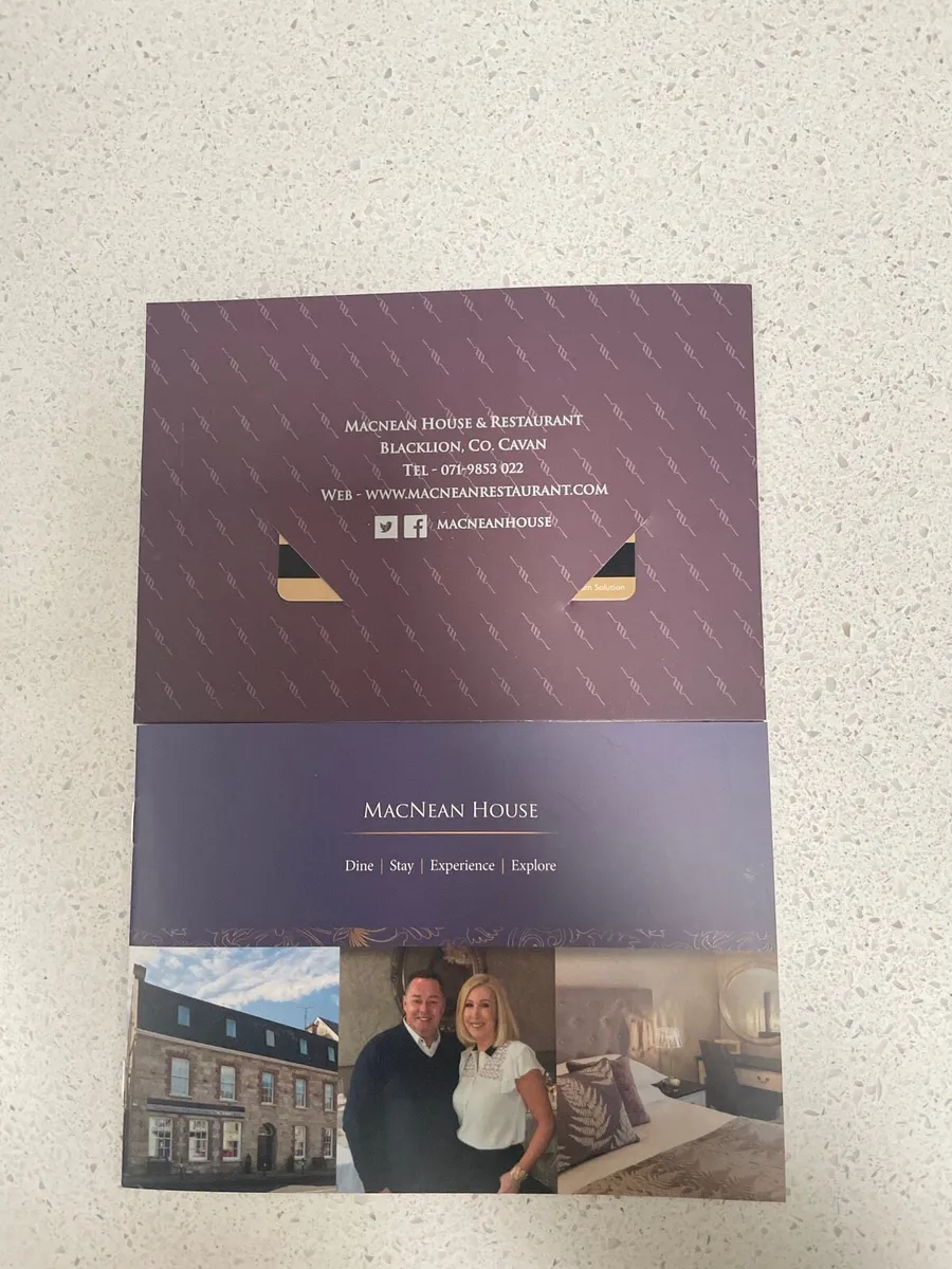 Gift Voucher for MacNean House - Image 3