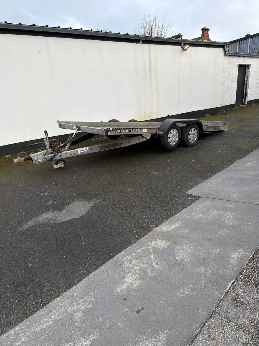 Brian James 14 x6”2 ft tilt bed car transporter - Image 1