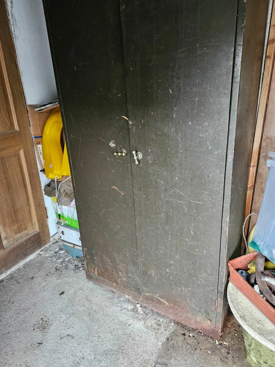 Vintage Industrial Cabinet Press - Image 4