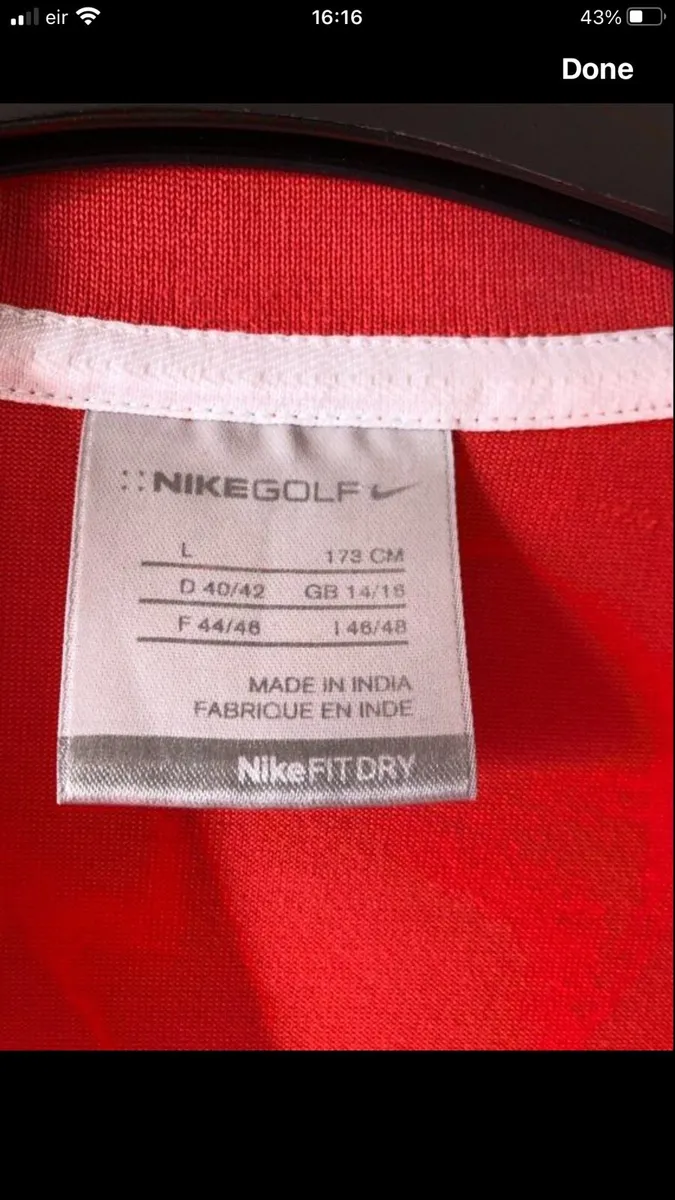 Ladies Nike top size 14/16 €8 - Image 3