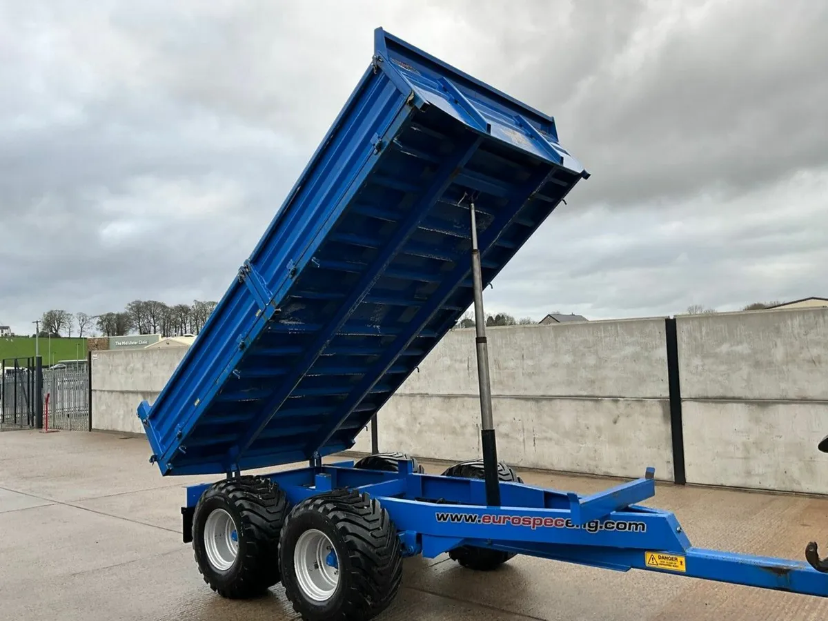 EUROSPEC DROPSIDE TIPPING TRAILER - Image 3