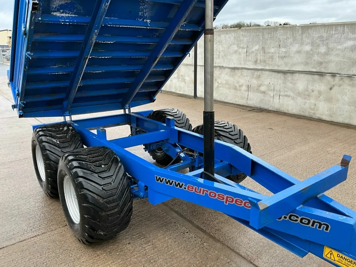 EUROSPEC DROPSIDE TIPPING TRAILER - Image 4