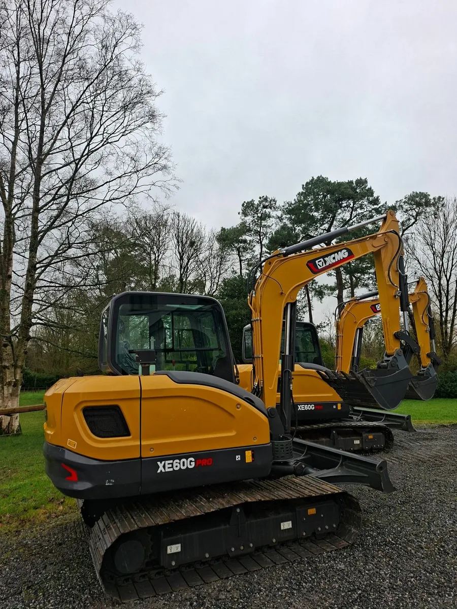 New Unused XCMG XE60G PRO Hydraulic Hitch / Piped - Image 2