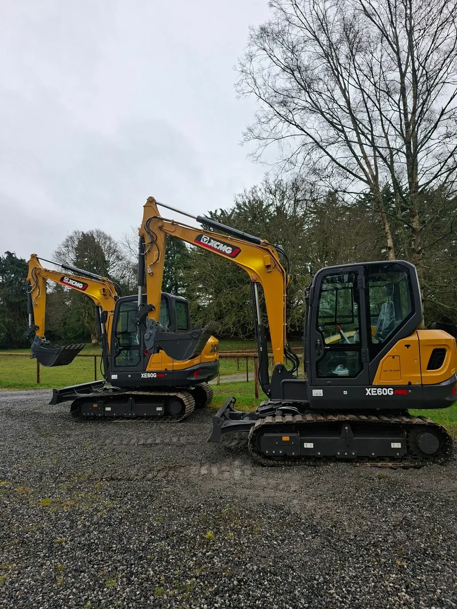 New Unused XCMG XE60G PRO Hydraulic Hitch / Piped - Image 1