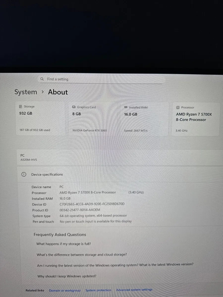 Gaming setup in perfect condition - Image 2