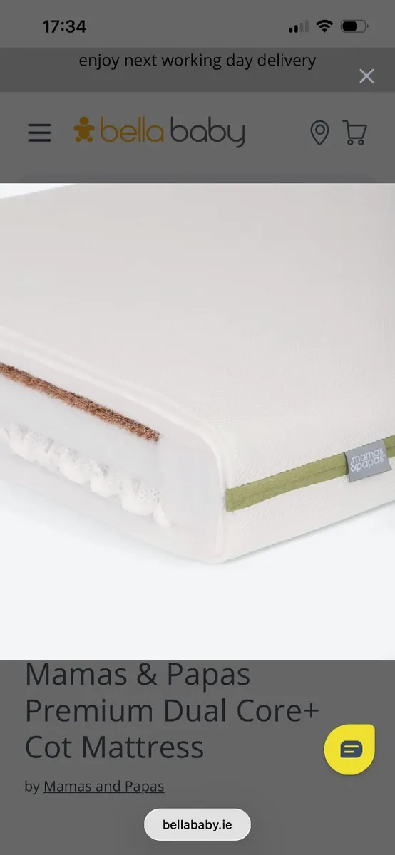 Cot mattress - Image 1