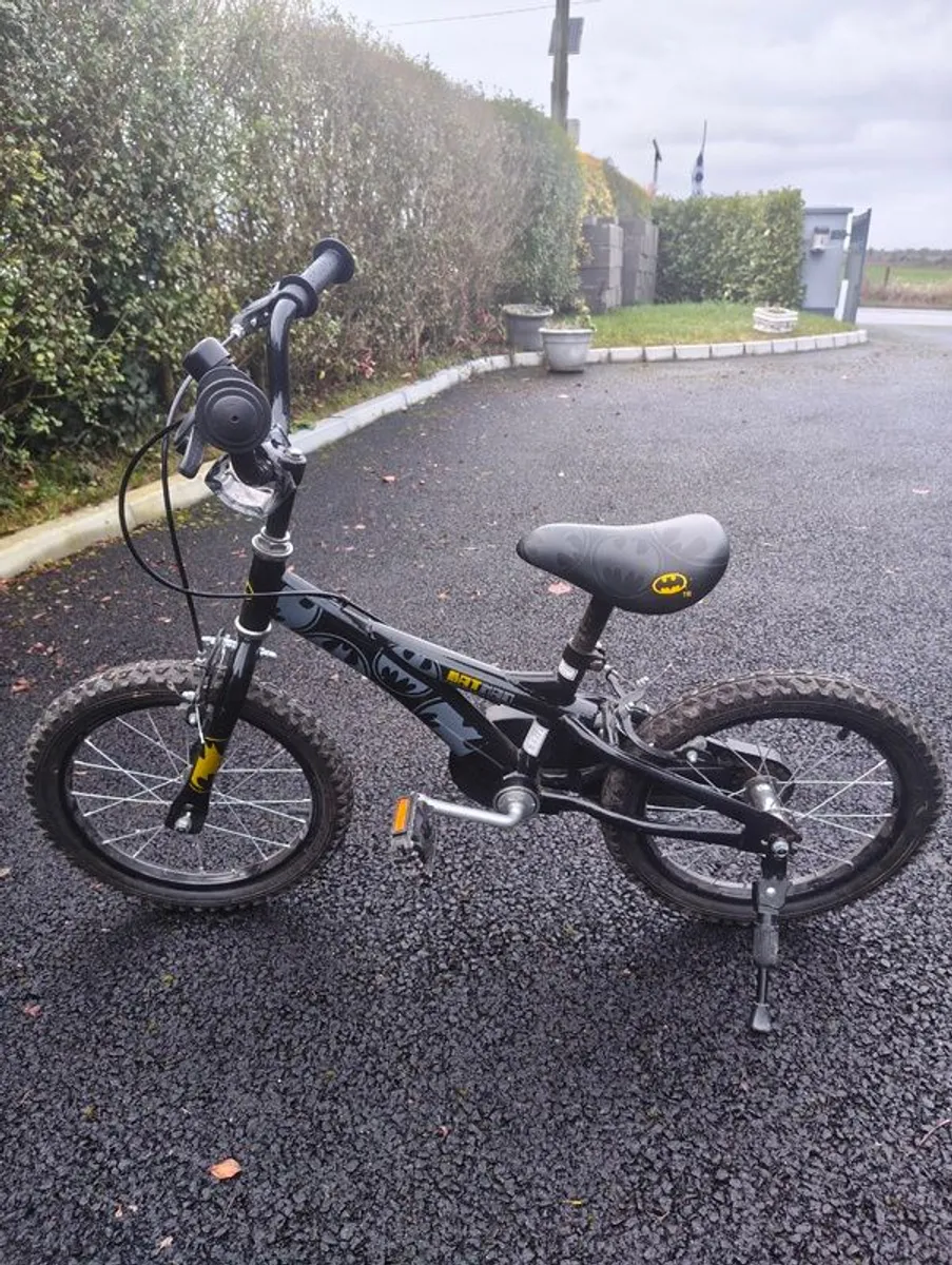 Bike 16 inch Batman - Image 1