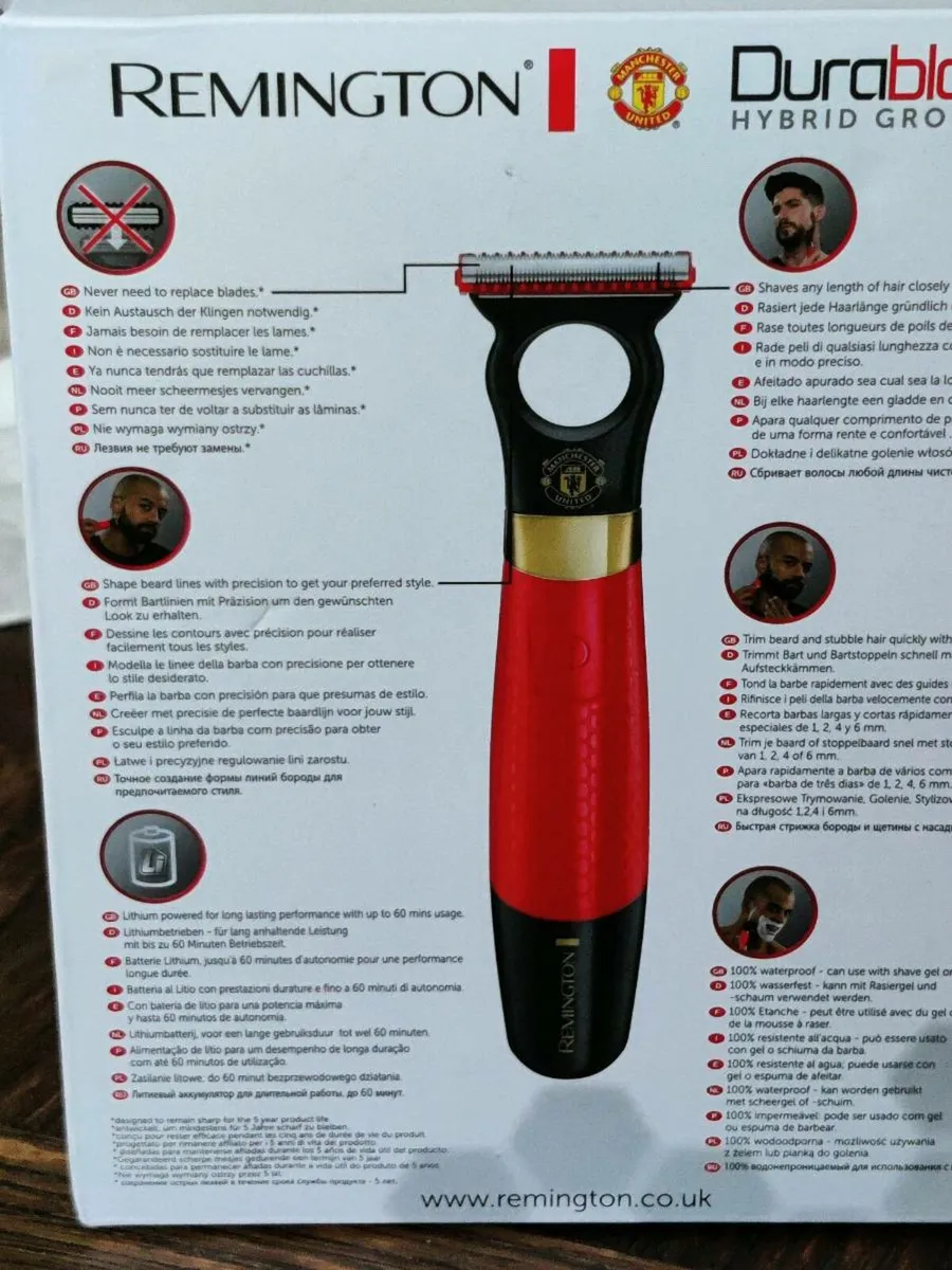 MANCHESTER UNITED HYBRID, Heavy New Hand Shaver ! - Image 2