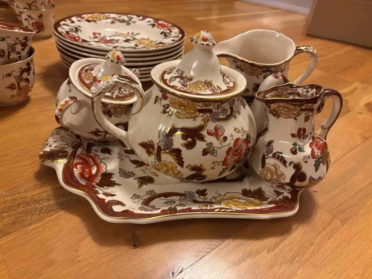 Mason’s Brown Velvet Ironstone Dinner Service - Image 3