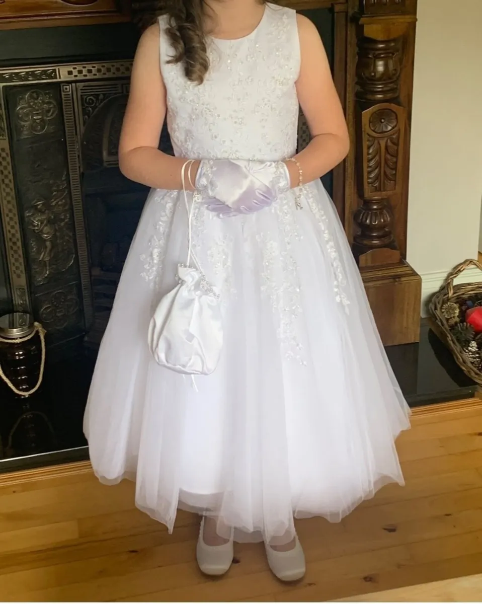 Communion dress and shoes - Image 3